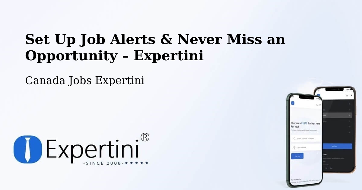 Job Alerts Guide – Get Notified About New Jobs in Unity - Unity, Canada Jobs Expertini