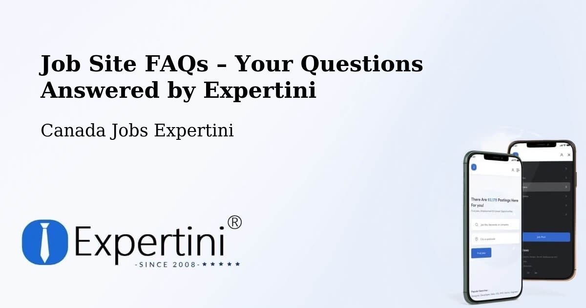 Job Site FAQs – Frequently Asked Questions – Unity - Unity, Canada Jobs Expertini