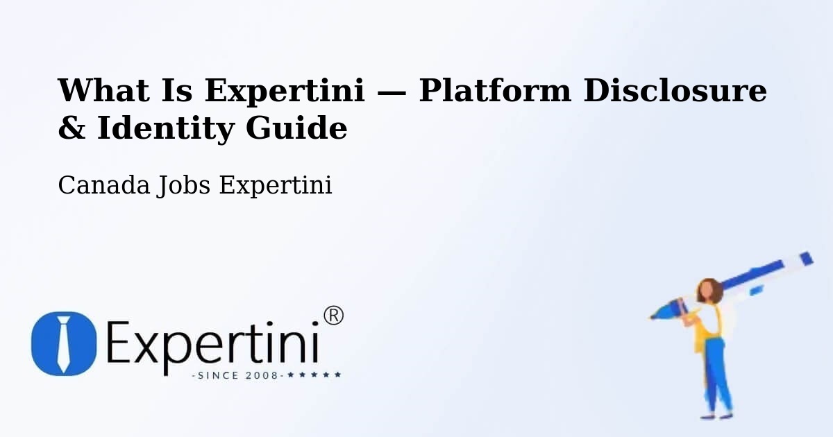 What Is Expertini — Platform Disclosure & Identity Guide – Unity